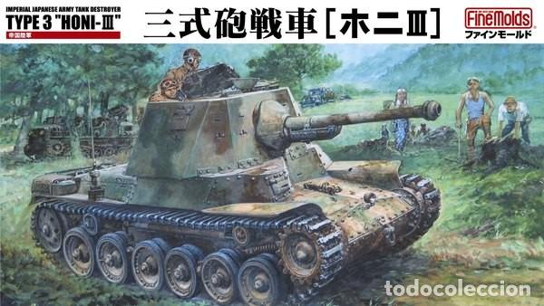 Maquetas: FINEMOLDS - IJA Type3 Tank destroyer Ho-Ni III 1/35 FM-20