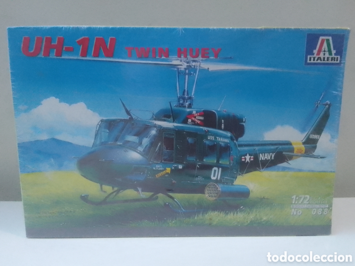 Maquetas: Maqueta helic&oacute;ptero UH - 1 N TWIN HUEY.