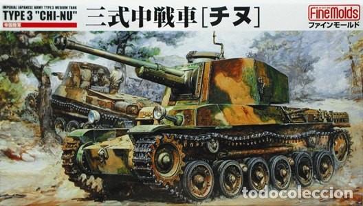 Maquetas: FINEMOLDS - IJA Type 3 Medium Tank Chi-Nu + EXTRAS 1/35 FM11A