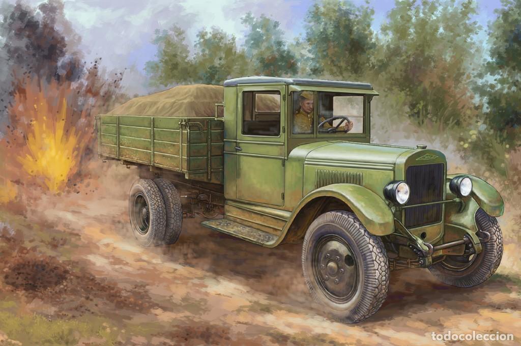 Maquetas: HOBBY BOSS - Russian ZIS-5 Truck + EXTRAS 1/35 83885