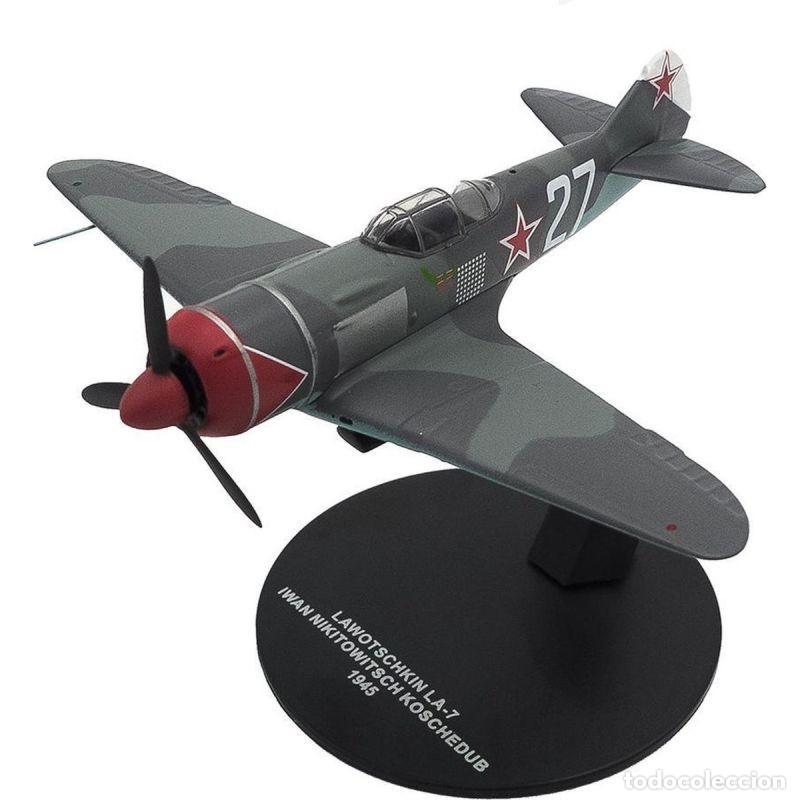 Maquetas: Lawotschkin LA-7 Iwan Nikitowitsch Koschedub 1945 1:72 Atlas Editions. Fighters of the WWII 7896-011