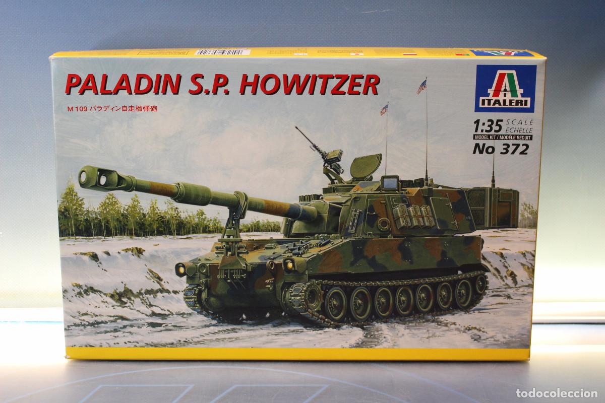 Maquetas: Italeri 372, Paladin S.P. Howitzer. 1/35.