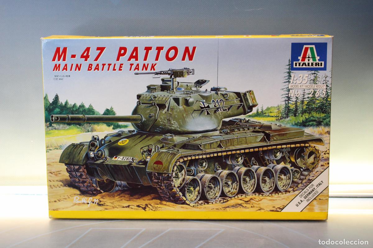 Maquetas: Italeri 265, M-47 Patton. 1/35. Main battle tank. USA.