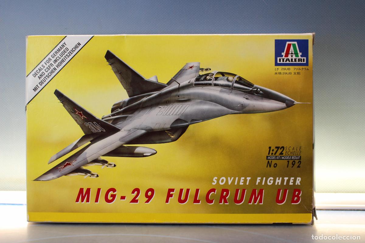 Maquetas: Italeri 192, MIG-29 Fulcrum UB. 1/72. Soviet Fighter.