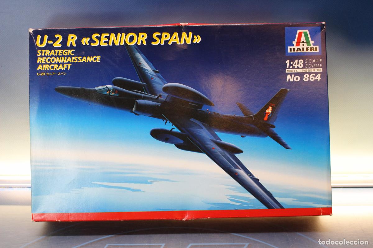 Maquetas: Italeri 864, U-2 &ldquo;Senior Span&rdquo;. Avi&oacute;n de reconocimiento estrat&eacute;gico USA 50's . 1/48.