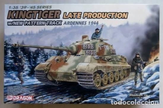 Maquetas: KINGTIGER LATE PRODUCTION w/NEW PATTERN TRACK ARDENNES 1944 DRAGON 6332