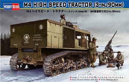 Maquetas: hHOBBY BOSS - M4 High speed tractor (3in. / 90mm) + EXTRAS 1/35 82407