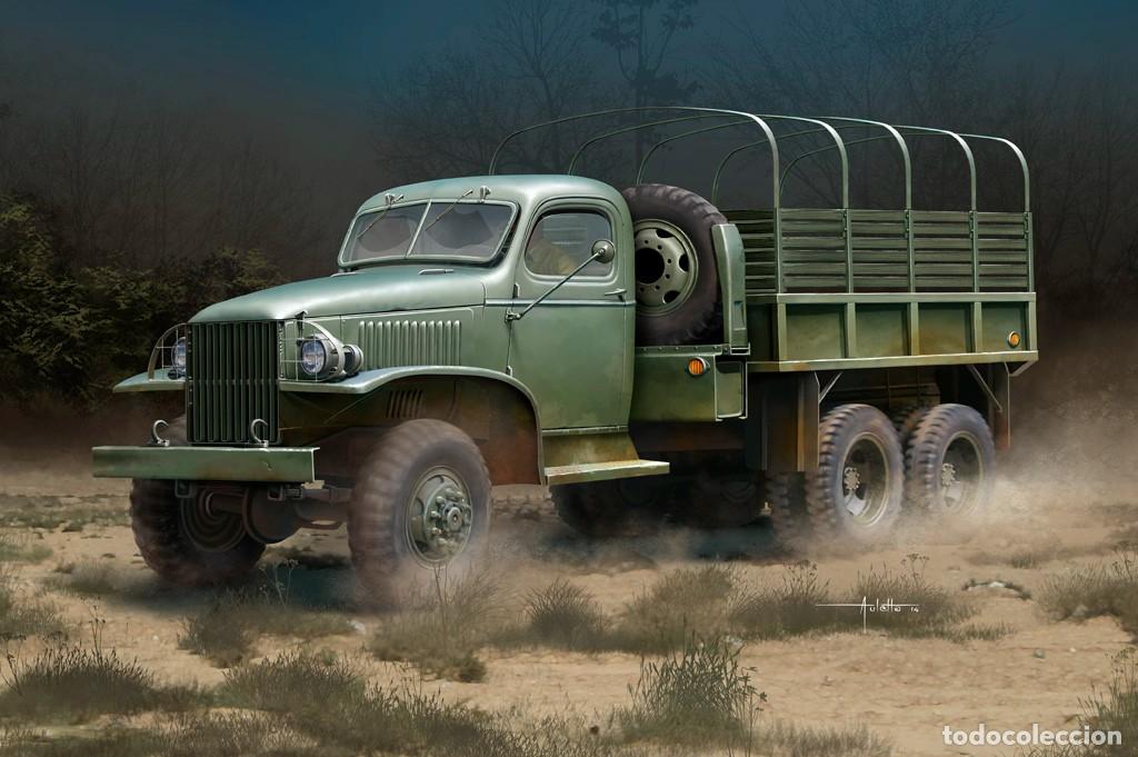 Maquetas: hHOBBY BOSS - US GMC CCKW-352 Steel Cargo Truck 1/35 83831
