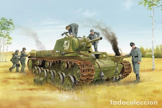 Maquetas: TRUMPETER - Soviet KV-8 Heavy Tank LEER DESCRIPCION + EXTRAS 1/35 01565
