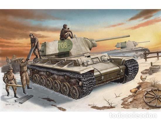 Maquetas: TRUMPETER - KV-1 mod.1942 Heavy Turret + EXTRAS 1/35 00359