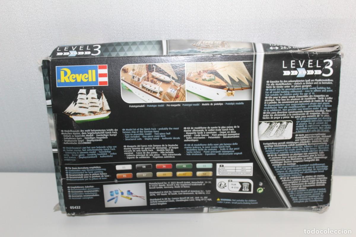 Maquetas: MAQUETA REVELL - LEVEL3 GORCH FOCK - Foto 2