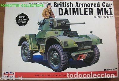Maquetas: BANDAI - British Armored Car Daimler MkI 1/48 8362