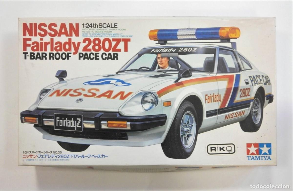 Maquetas: TAMIYA - NISSAN FAIRLADY 280ZT T-BAR ROOF PACE CAR ORIGINAL 1/24 2435