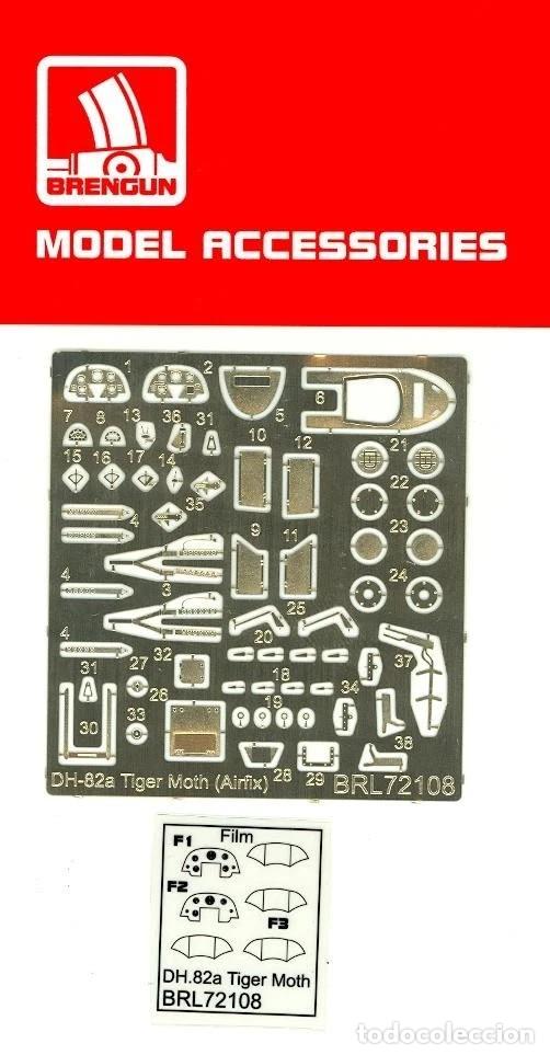 Maquetas: PAVLA - D.H. 82A TIGER MOTH + EXTRAS 1/72 72051 - Foto 4