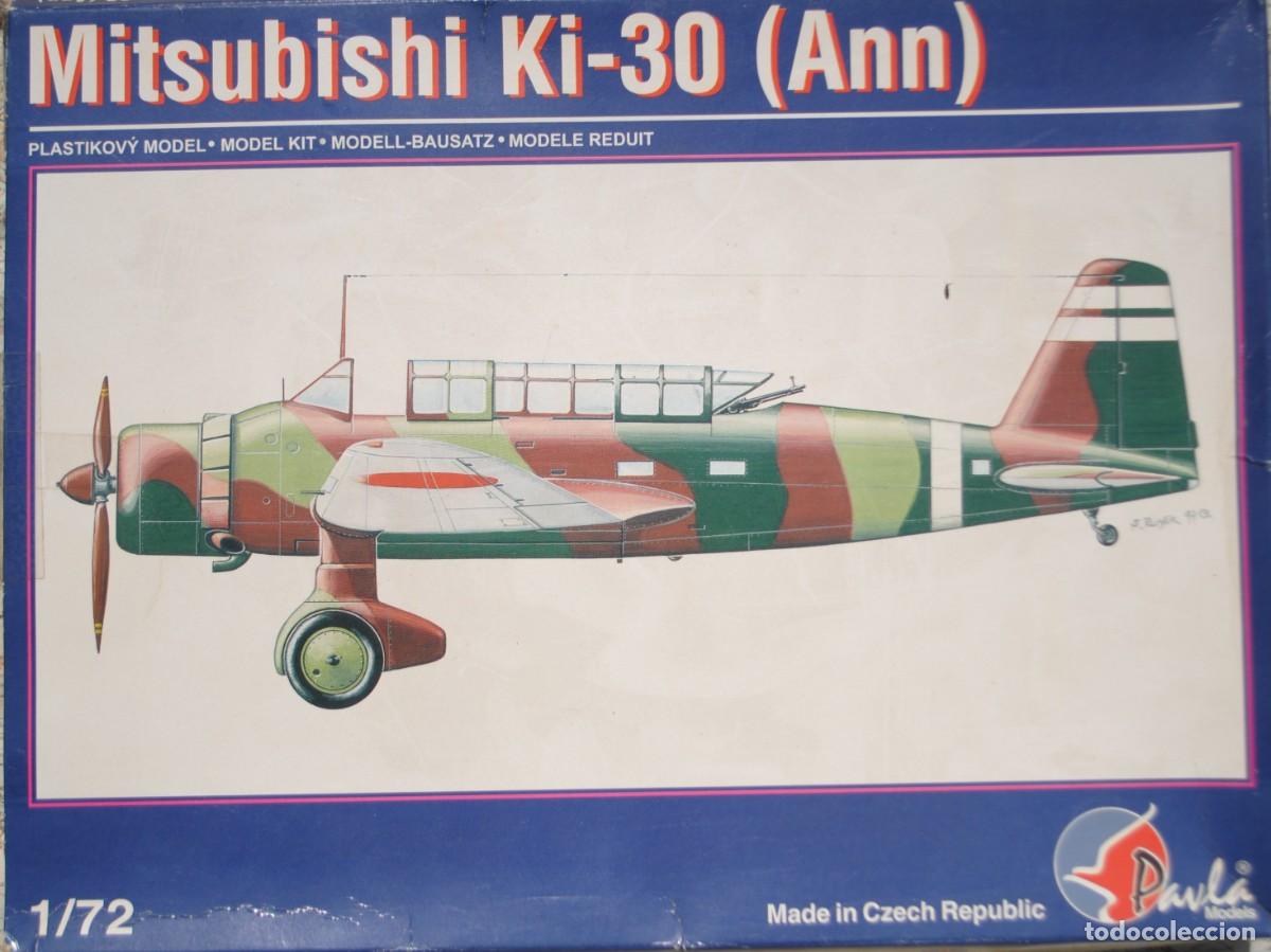 Maquetas: PAVLA - Mitsubishi Ki-30 (Ann) + EXTRAS 1/72 72016