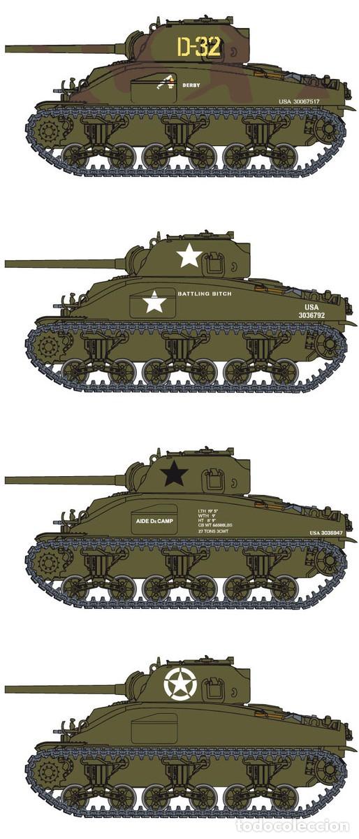 Maquetas: DRAGON - M4A1 Sherman Normandy+ EXTRA 1/72 7273 - Foto 4