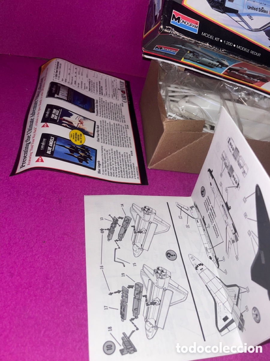 Maquetas: Maqueta Monogram Kit Nasa Space Shuttle 5905 80s - Foto 3