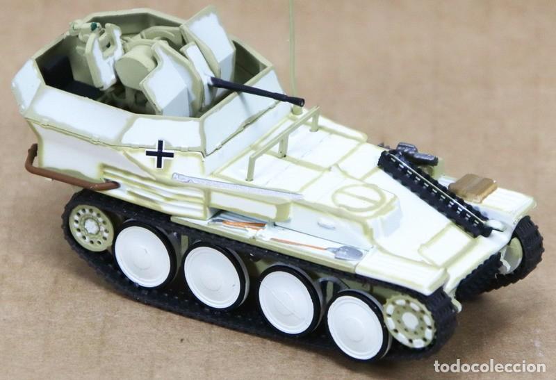 Maquetas: Maqueta veh&iacute;culo antiaereo Flakpanzer 38(t) - SdKfz 140, montado y pintado, 1/72, Altaya