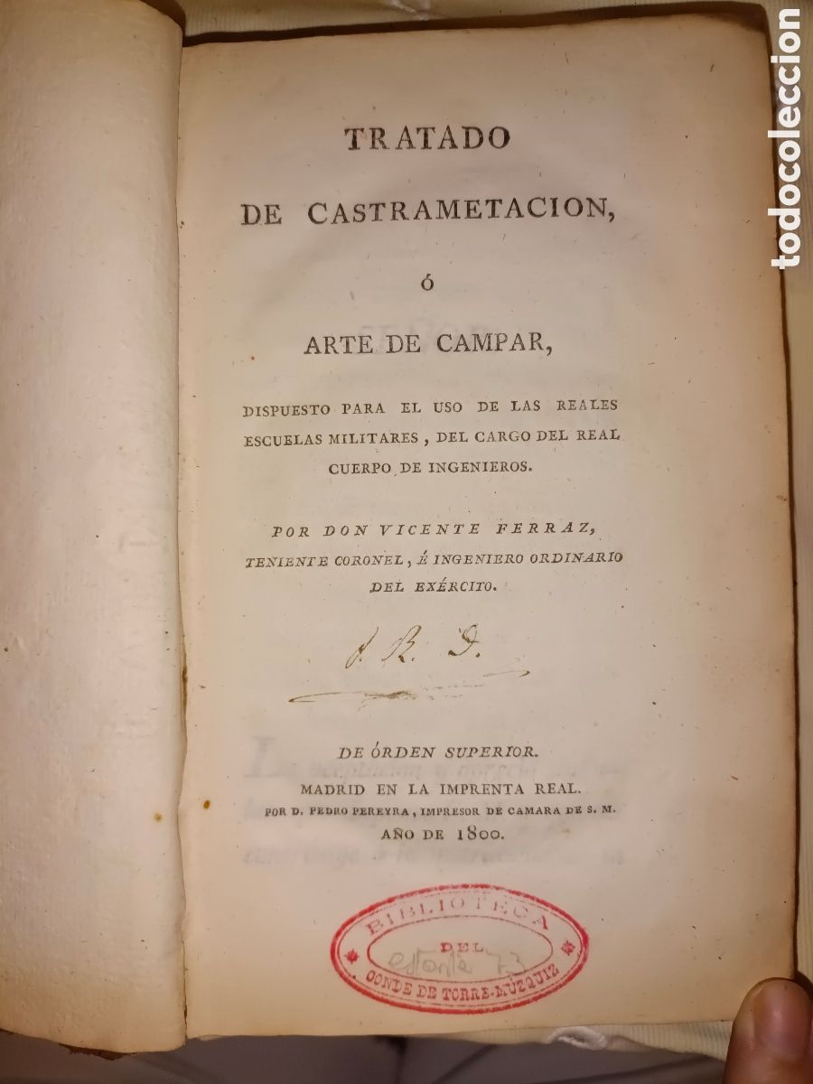 Maquetas: Tratado de Castrametacion o arte de Campar