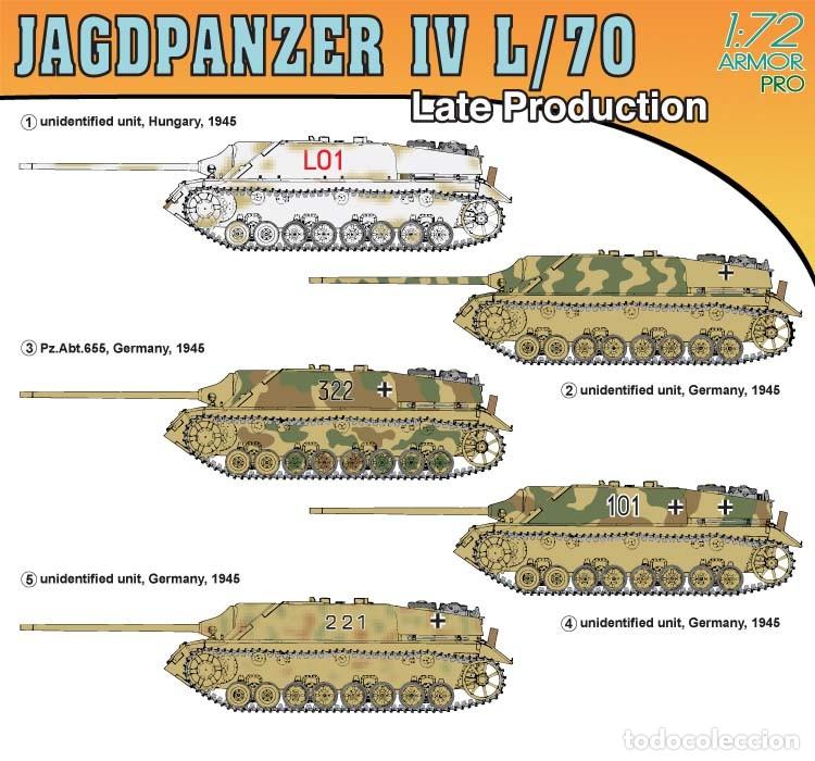 Maquetas: DRAGON - Jagdpanzer IVL/70 + EXTRA 1/72 7293 - Foto 5