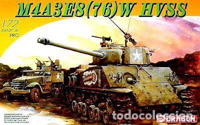 Maquetas: DRAGON - M4A3E8 (76)W HVSS + EXTRAS 1/72 7302