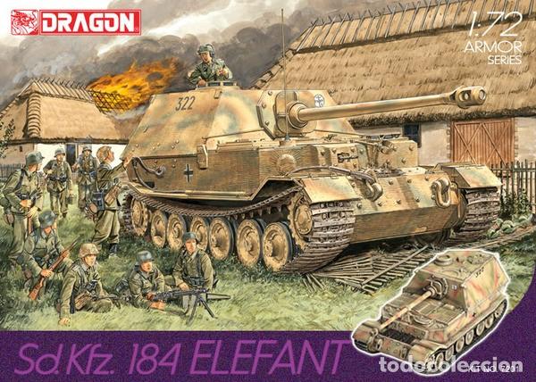 Maquetas: DRAGON - Sd.Kfz. 184 ELEFANT 1/72 7201