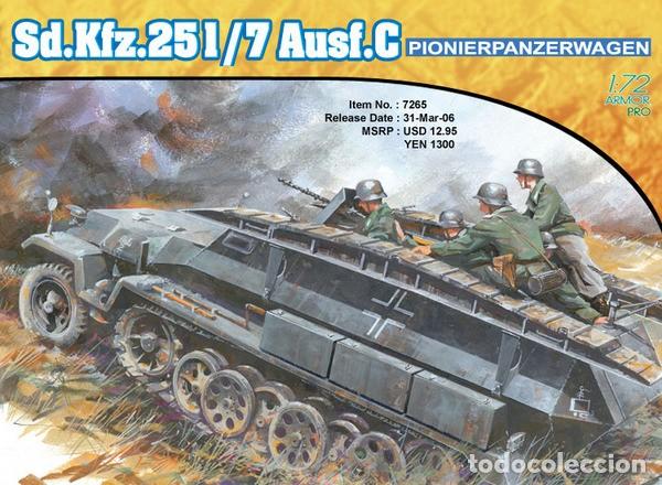 Maquetas: DRAGON - Sd.Kfz. 251/7 Ausf. C 1/72 7265