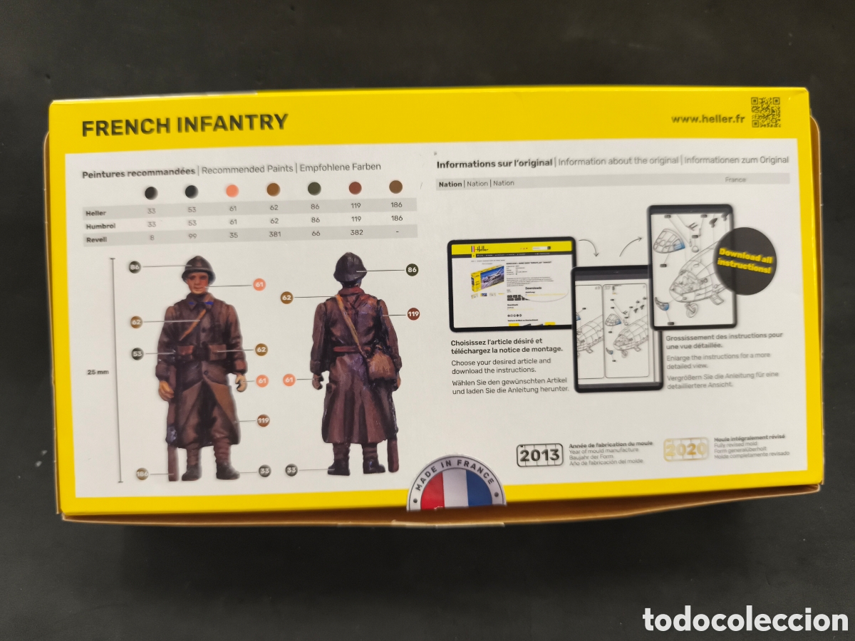 Maquetas: Heller maqueta french infantry - Foto 2