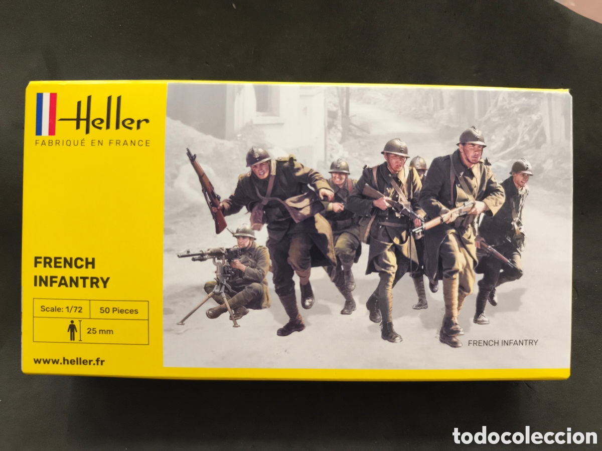 Maquetas: Heller maqueta french infantry - Foto 1