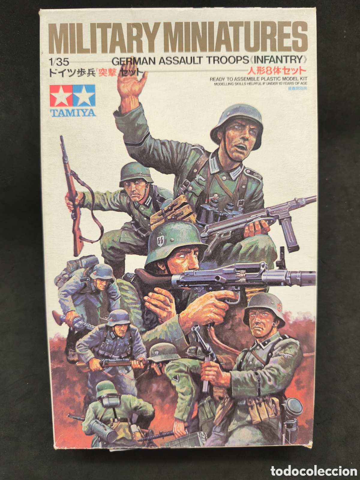Maquetas: Tamiya Germ&aacute;n assault troops 1/35