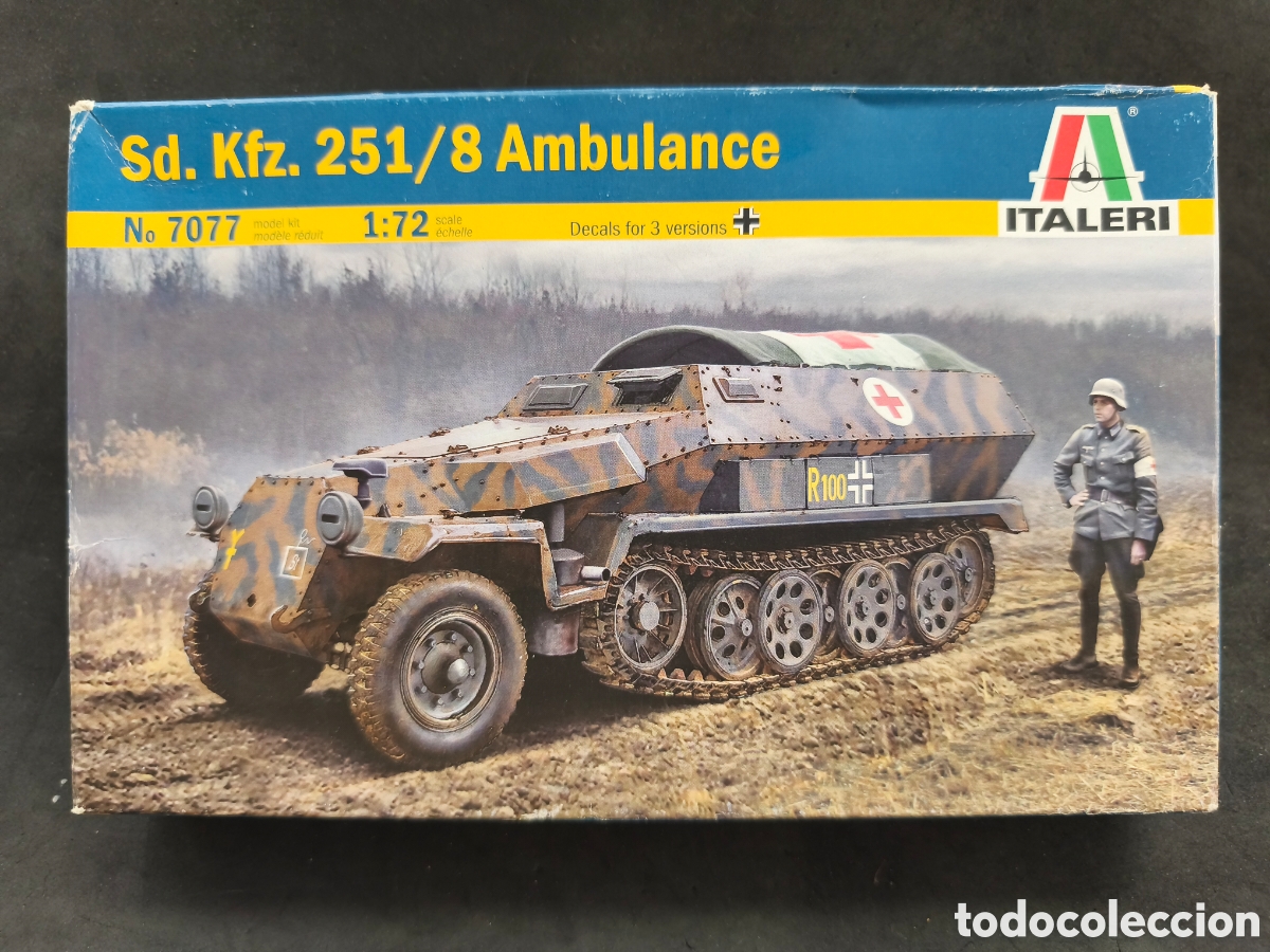 Maquetas: Italeri Sdm.Kfz.251/8 Ambulance N.7077