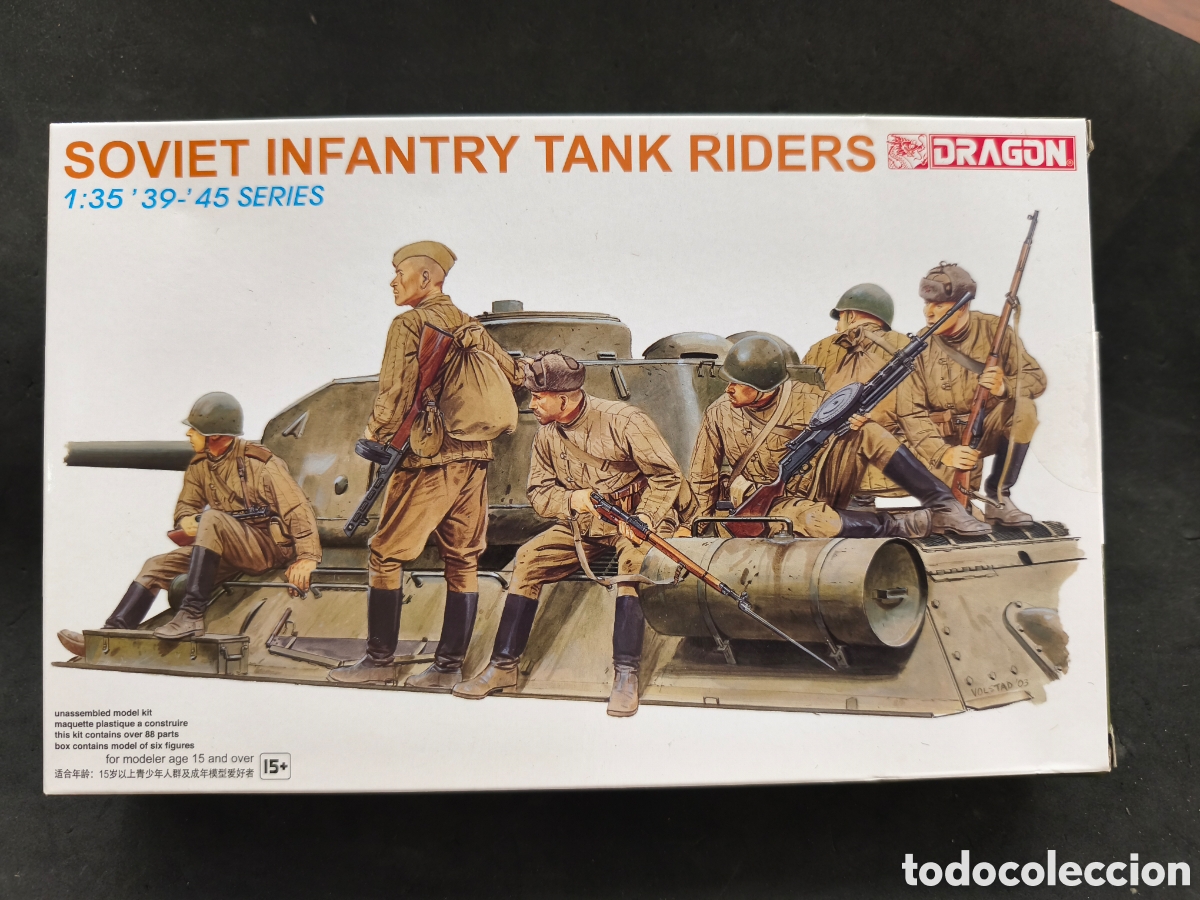 Maquetas: Drag&oacute;n soviet infantry tank Riders - Foto 1