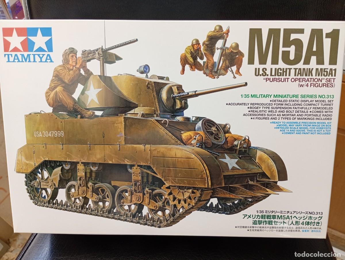 Maquetas: Maqueta Tamiya 1/35 Blindado USA con equipo de mortero. Precintada