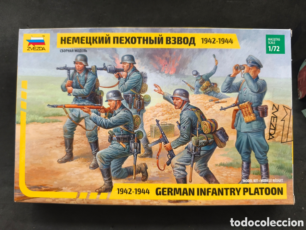 Maquetas: ZVezda genman infantry 1942-1944 1/72