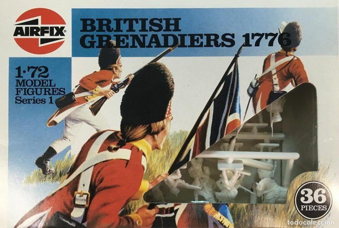 Maquetas: AIRFIX - British Grenadiers (American War of Independence) 1/72 01740