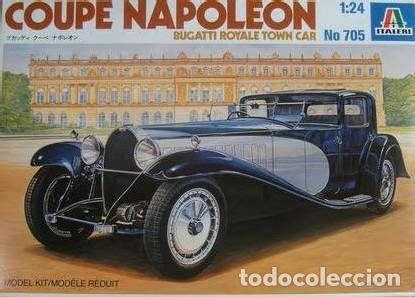 Maquetas: ITALERI - Bugatti Coupe Napoleon Bugatti Royale Town Car LEER DESCRIPCION 1/24 705