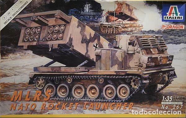 Maquetas: ITALERI - MLRS Nato Rocket Launcher 1/35 267