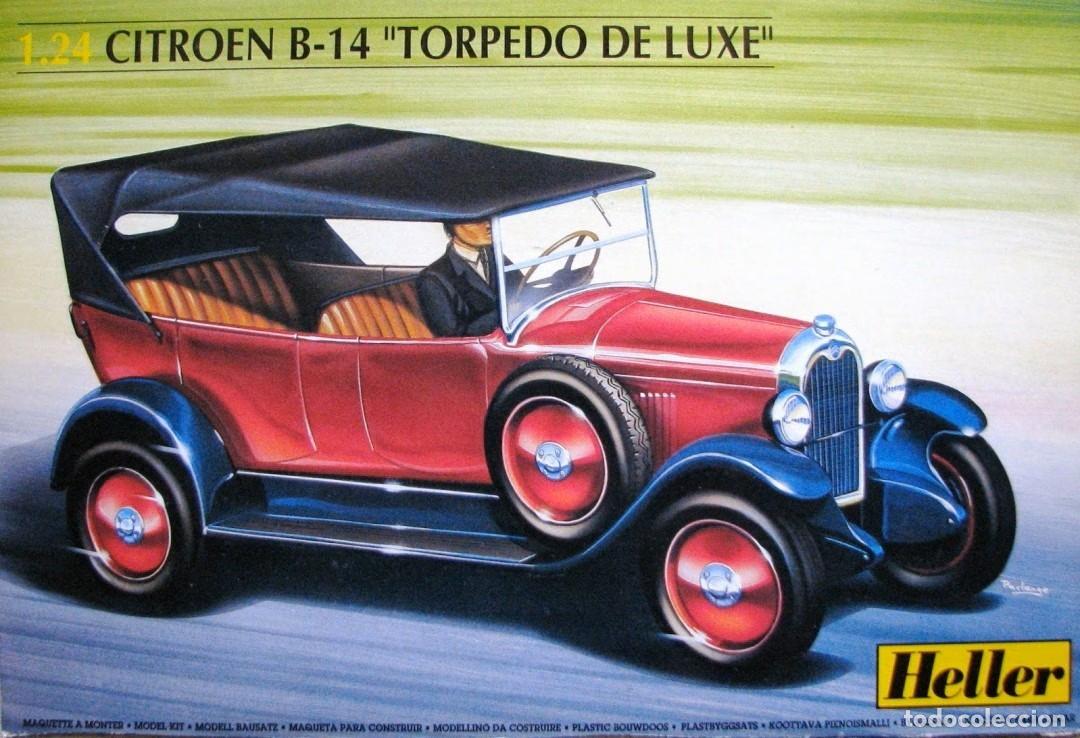 Maquetas: HELLER - Citro&euml;n B.14 'Torpedo de Luxe' 1/24 80724