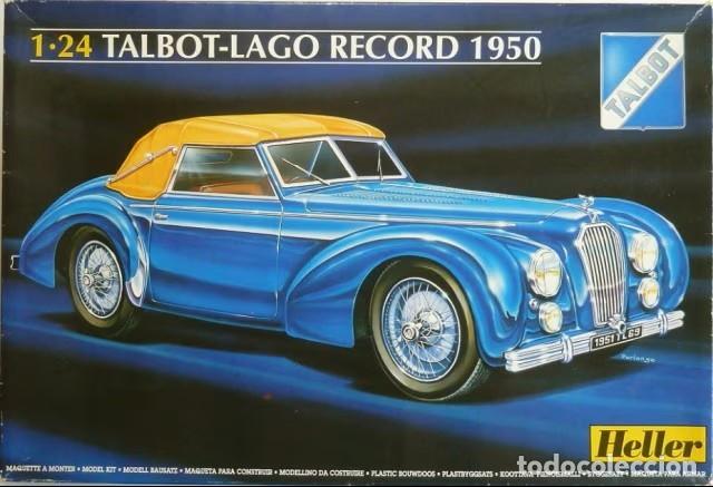 Maquetas: HELLER - Talbot-Lago Record 1950 1/24 80711 - Foto 1