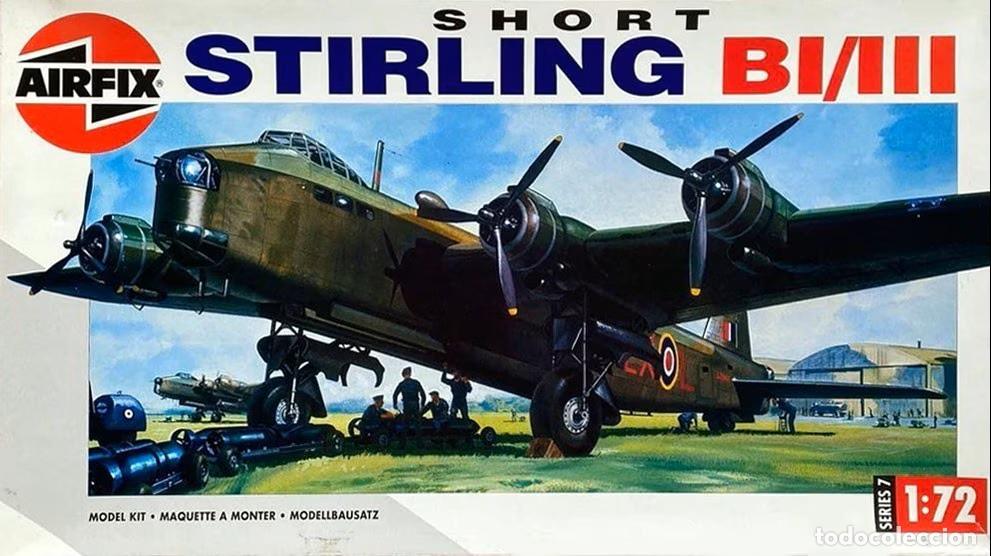 Maquetas: AIRFIX - Short Stirling BI/III 1/72 07002