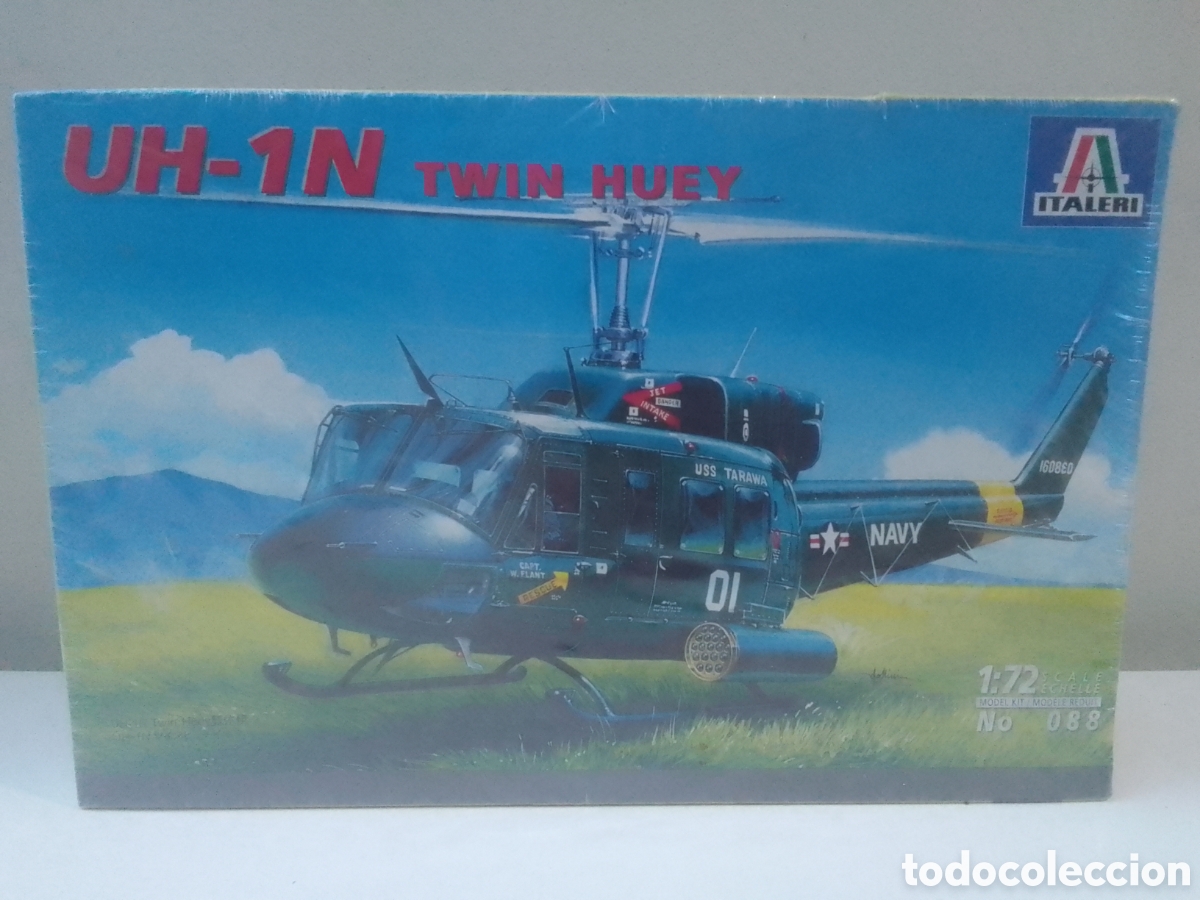 Maquetas: Maqueta helic&oacute;ptero UH - 1 N TWIN HUEY.