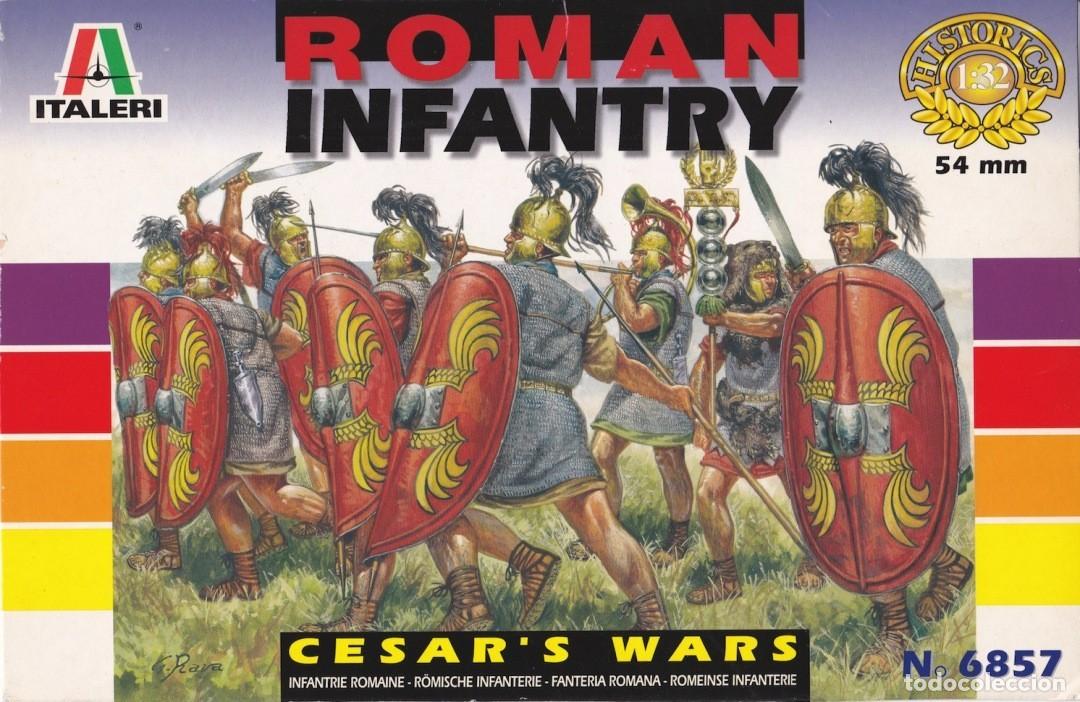 Maquetas: ITALERI - Roman Infantry Cesar's Wars 54MM 6857