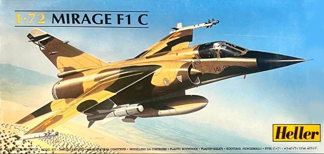 Maquetas: HELLER - Mirage F1 C 1/72 80318