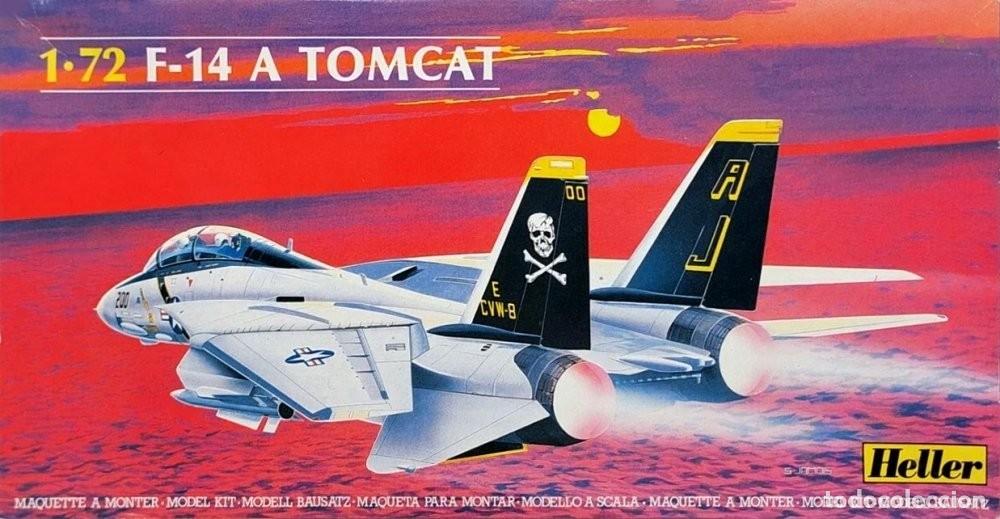Maquetas: HELLER - F-14A Tomcat 1/72 80335 - Foto 1