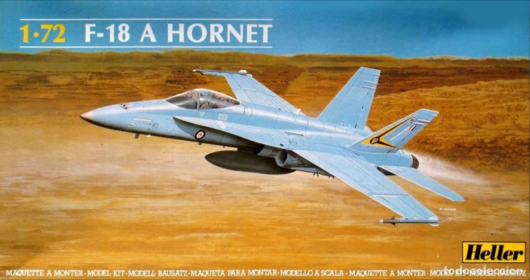 Maquetas: HELLER - F-18 A Hornet 1/72 80338