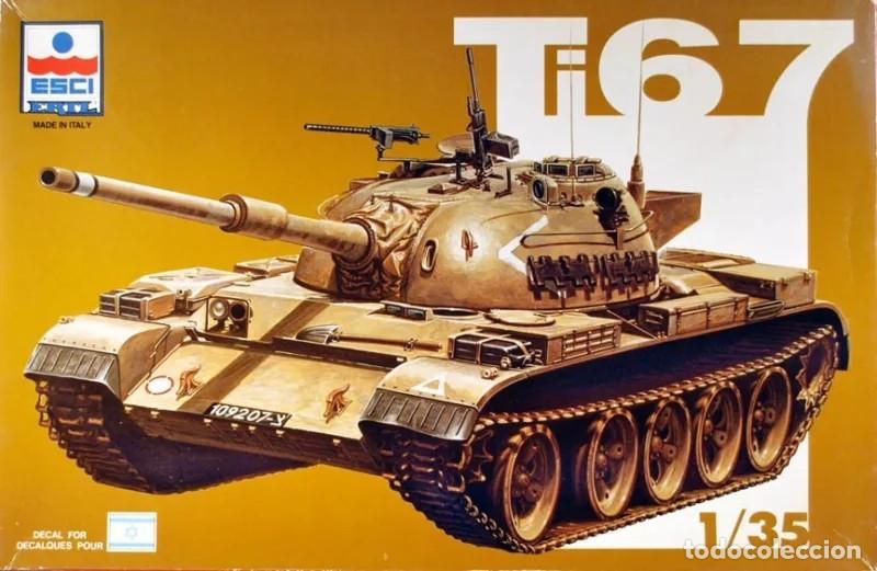 Maquetas: ESCI - Ti-67 Israeli Tank 1/35 5048