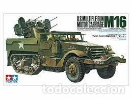 Maquetas: TAMIYA - U.S MULTIPLE GUN MOTOR CARRIAGE M16 1/35 35081