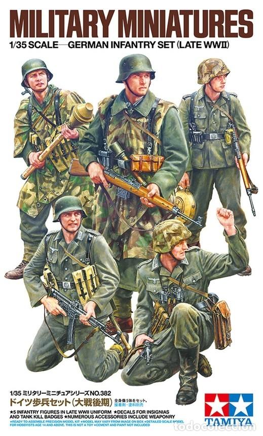 Maquetas: TAMIYA - German Infantry Late WWII 1/35 35382