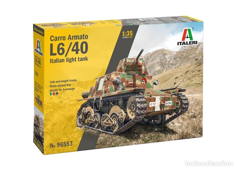Maquetas: ITALERI - Carro Armato L6 / 40 1/35 96553