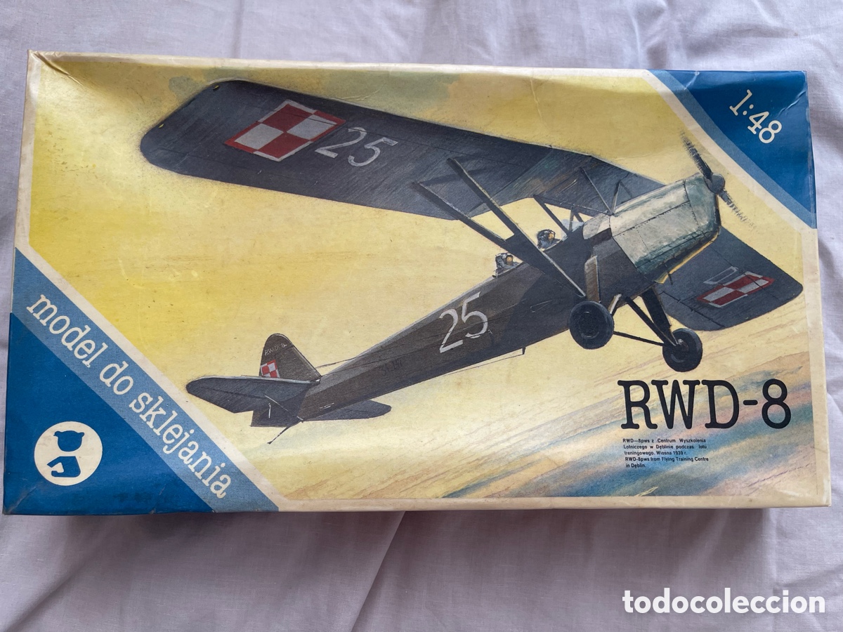 Maquetas: RWD 8 ESPA&Ntilde;OLIZABLE 1:48 SPOJNIA (MIRAGE) maqueta avi&oacute;n guerra civil